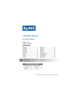 ZyXEL LTE3301 Series Instrukcja obsługi