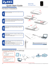 ZyXEL WAH7706 Skrócona instrukcja obsługi