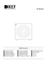 KEF Q400b Instrukcja obsługi