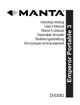 Manta DVD-019 Emperor Instrukcja obsługi