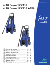 Alto EXCELLENT 125/135 Instrukcja obsługi