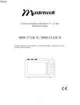 Mastercook MM-17 GE X Instrukcja obsługi