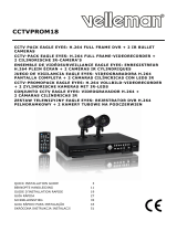 Velleman CCTVPROM14 Instrukcja instalacji