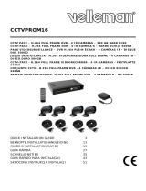 AVTech - Velleman CCTVPROM16 Instrukcja obsługi