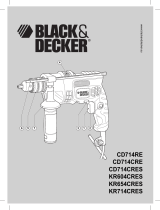 Black & Decker CD714CRES Instrukcja obsługi