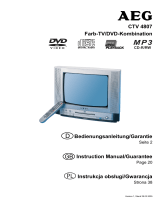 AEG CTV 4807 DVD Instrukcja obsługi