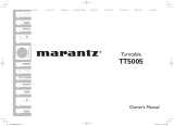 Marantz TT5005 Instrukcja obsługi