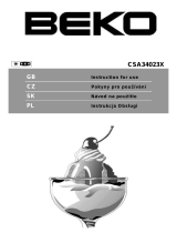 Beko CSA34023X Karta katalogowa