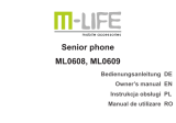 M-Life ML0609 Instrukcja obsługi