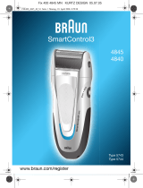 Braun 4845, 4840, SmartControl3 Instrukcja obsługi