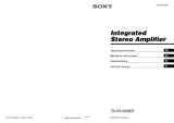 Sony TA-FA1200ES Instrukcja obsługi