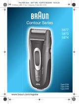 Braun 5877, 5875, 5874, Contour Series Instrukcja obsługi