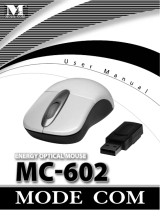 Modecom MC-602  Energy Optical Mouse, Silver Instrukcja obsługi