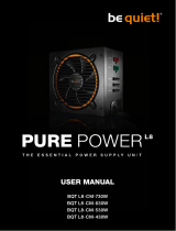 BE QUIET! Pure Power L8 CM 630W Instrukcja obsługi