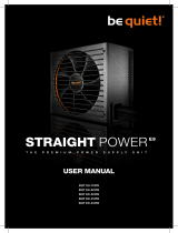BE QUIET! Straight Power E9 450W Instrukcja obsługi
