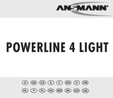 ANSMANN Poweline 4 Light Instrukcja obsługi