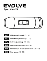 Evolve Sport Cam X1 Instrukcja obsługi