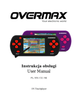 Overmax OV-TOUCHPLAYER Instrukcja obsługi