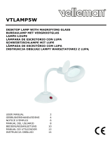 Velleman VTLAMP5W Instrukcja obsługi