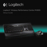 Logitech Wireless Performance Combo MX800 Instrukcja instalacji