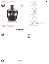 Philips HR1832 Instrukcja obsługi