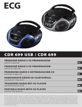 ECG CDR 699 Instrukcja obsługi