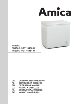 Amica GT 15451 Instrukcja obsługi