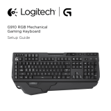 Logitech G910 RGB Instrukcja instalacji
