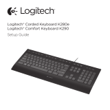 Logitech COMFORT KEYBOARD K290 Instrukcja obsługi