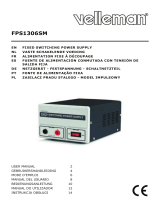 Velleman FPS1306SM Instrukcja obsługi