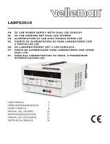 Velleman LABPS3010 Instrukcja obsługi