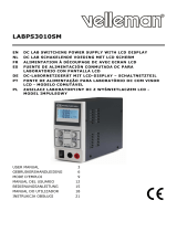 Velleman LABPS3010SM Instrukcja obsługi