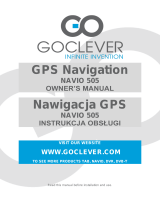 GOCLEVER NAVIO 505 Instrukcja obsługi