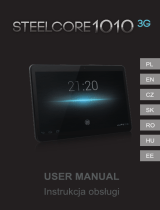 Overmax Steelcore 1010 3G Instrukcja obsługi