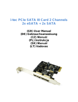 iTEC PCE2SATA Instrukcja obsługi