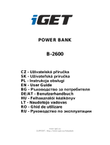 iGET Li-ion, 6600 mAh instrukcja