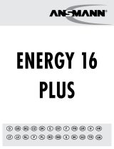 ANSMANN Energy 16 plus Instrukcja obsługi