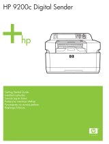 HP (Hewlett-Packard) 9200c Digital Sender Instrukcja obsługi