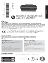 HP (Hewlett-Packard) Deskjet Ink Advantage 2060 All-in-One Printer series - K110 Instrukcja obsługi