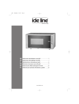 Ide Line Electronic microwave oven with grill Instrukcja obsługi