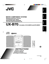 JVC UX-B70 Instrukcja obsługi