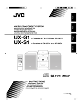 JVC UX-S1 Instrukcja obsługi