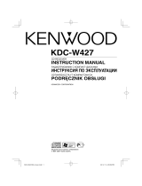 Kenwood KDC-W427 Instrukcja obsługi
