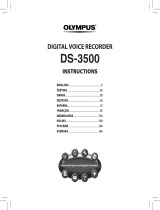 Olympus DS 3500 Instrukcja obsługi
