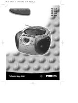 Philips AZ1142 Instrukcja obsługi