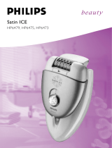 Philips hp 6473 satin ice optima Instrukcja obsługi