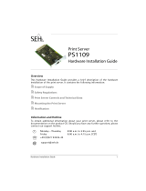 SEH Computertechnik SEH PS1109 Instrukcja obsługi