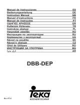 Teka Kutchentechnik DBB-DEP Instrukcja obsługi