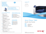 Xerox Phaser 7800 instrukcja