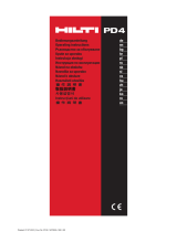 Hilti PD 4 Instrukcja obsługi